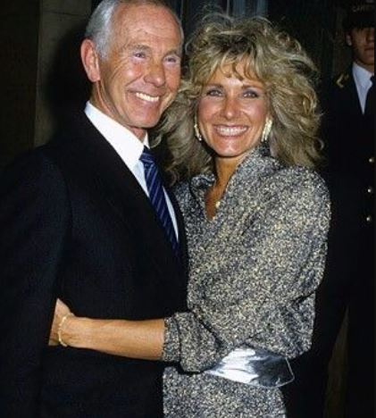 Alexis Maas with Johnny Carson